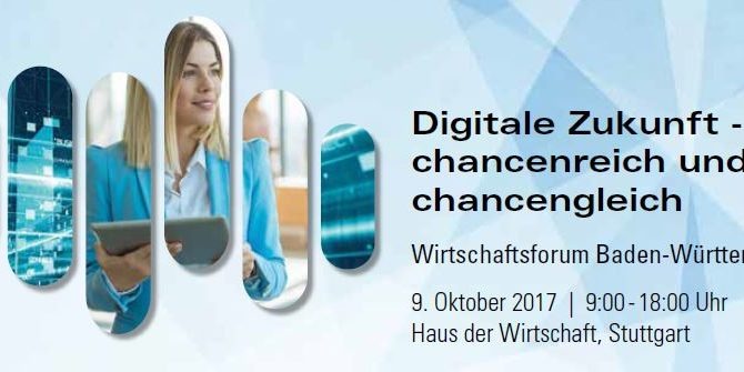 Digitale Zukunft – chancenreich und chancengleich